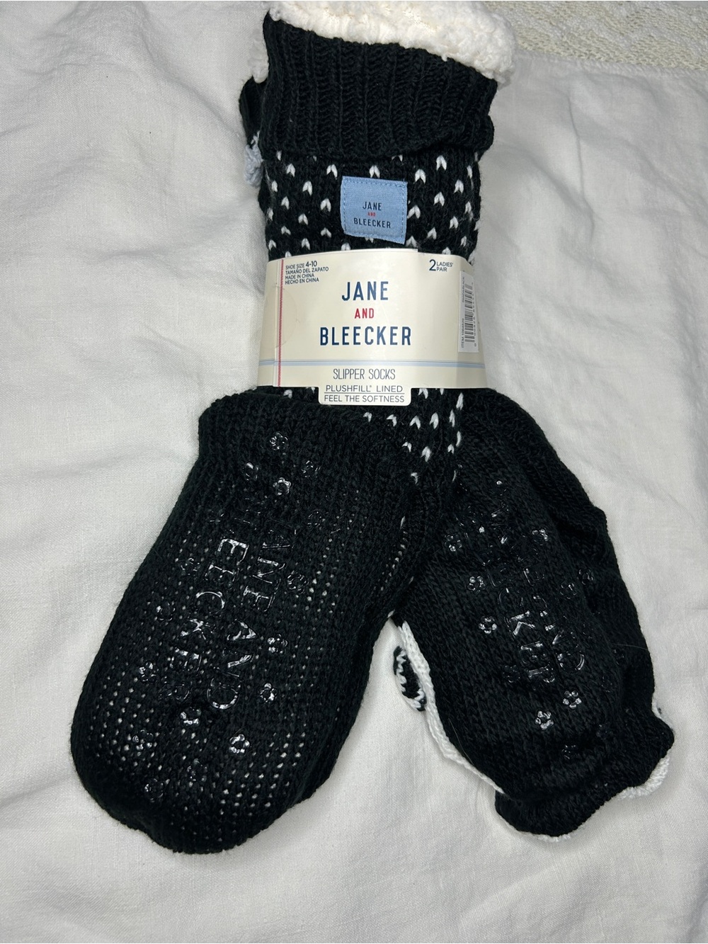 Jane and Bleecker’s Slipper socks - Picture 7 of 8